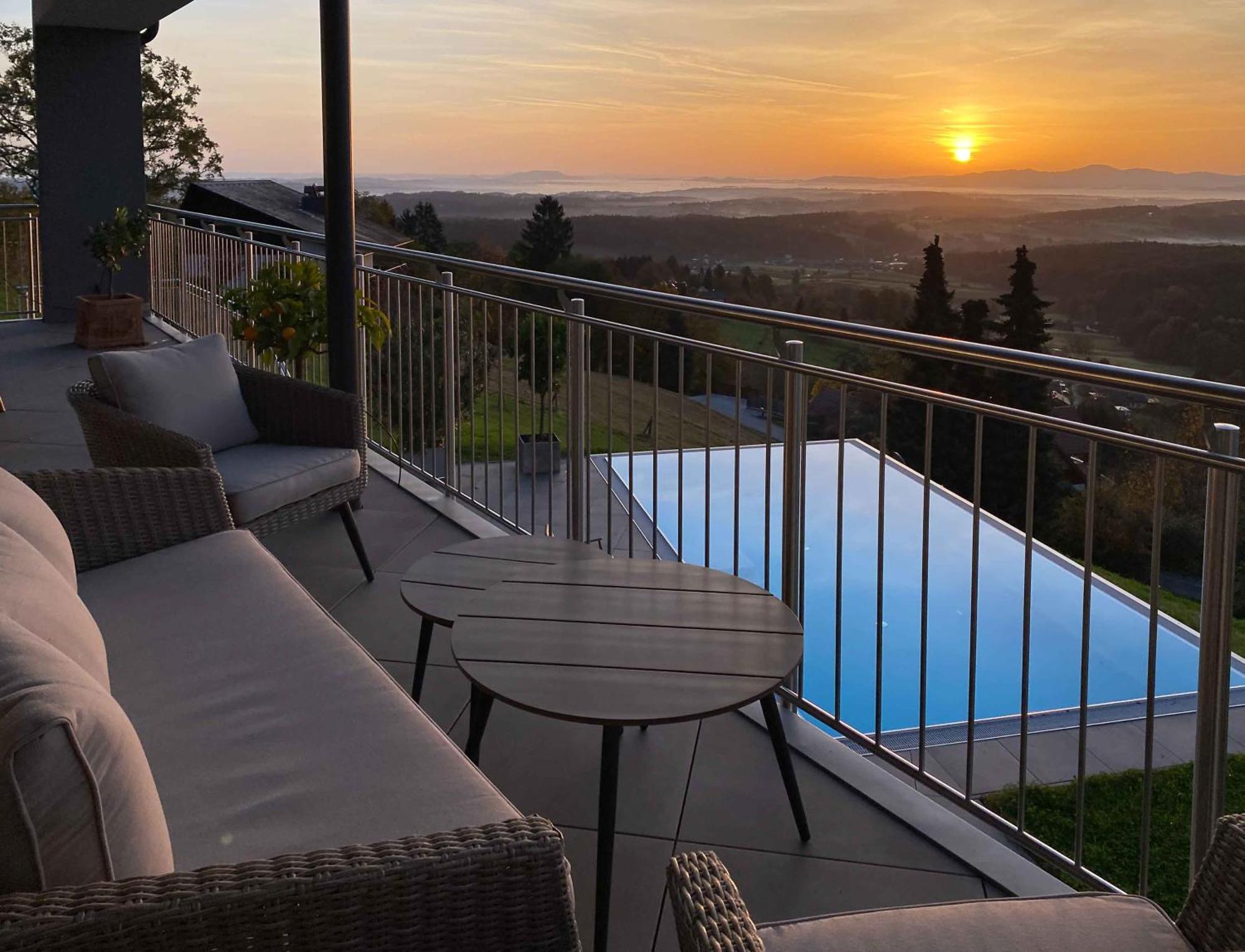 Greim15 --- Ganzes Ferienhaus Mit Fernsicht, Pool, Wellness Deutschlandsbergi járás Kültér fotó
