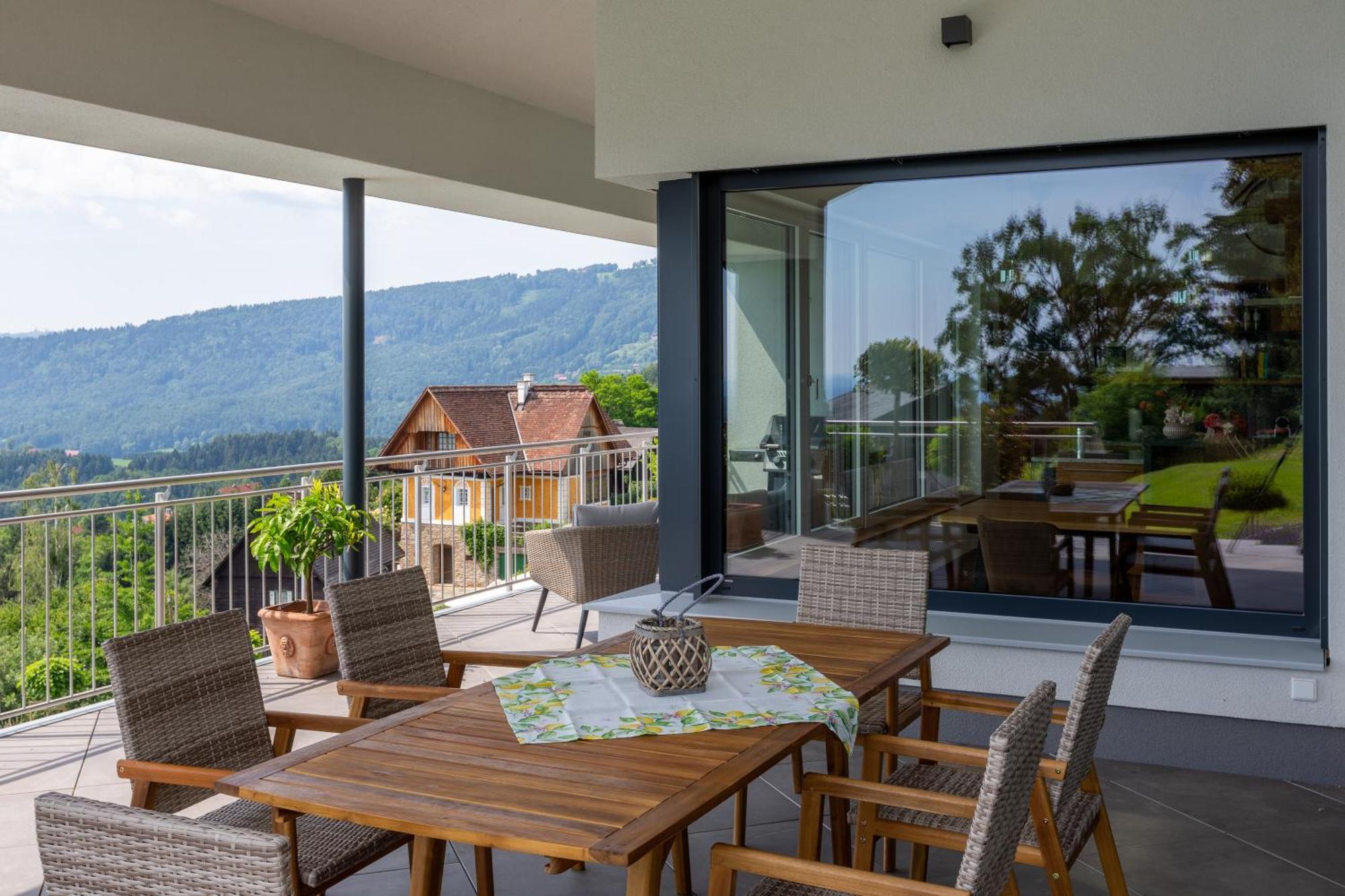 Greim15 --- Ganzes Ferienhaus Mit Fernsicht, Pool, Wellness Deutschlandsbergi járás Kültér fotó