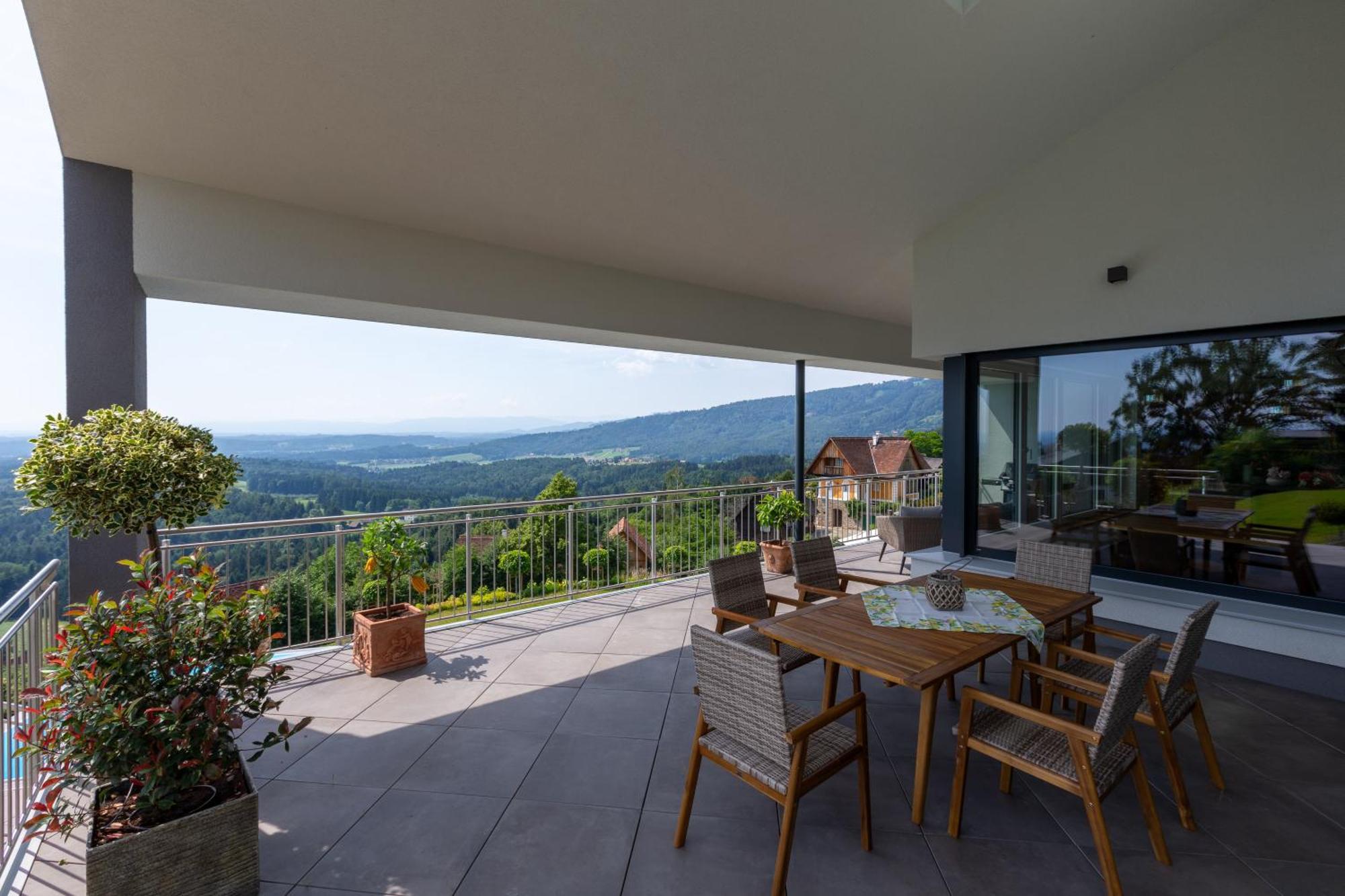 Greim15 --- Ganzes Ferienhaus Mit Fernsicht, Pool, Wellness Deutschlandsbergi járás Kültér fotó