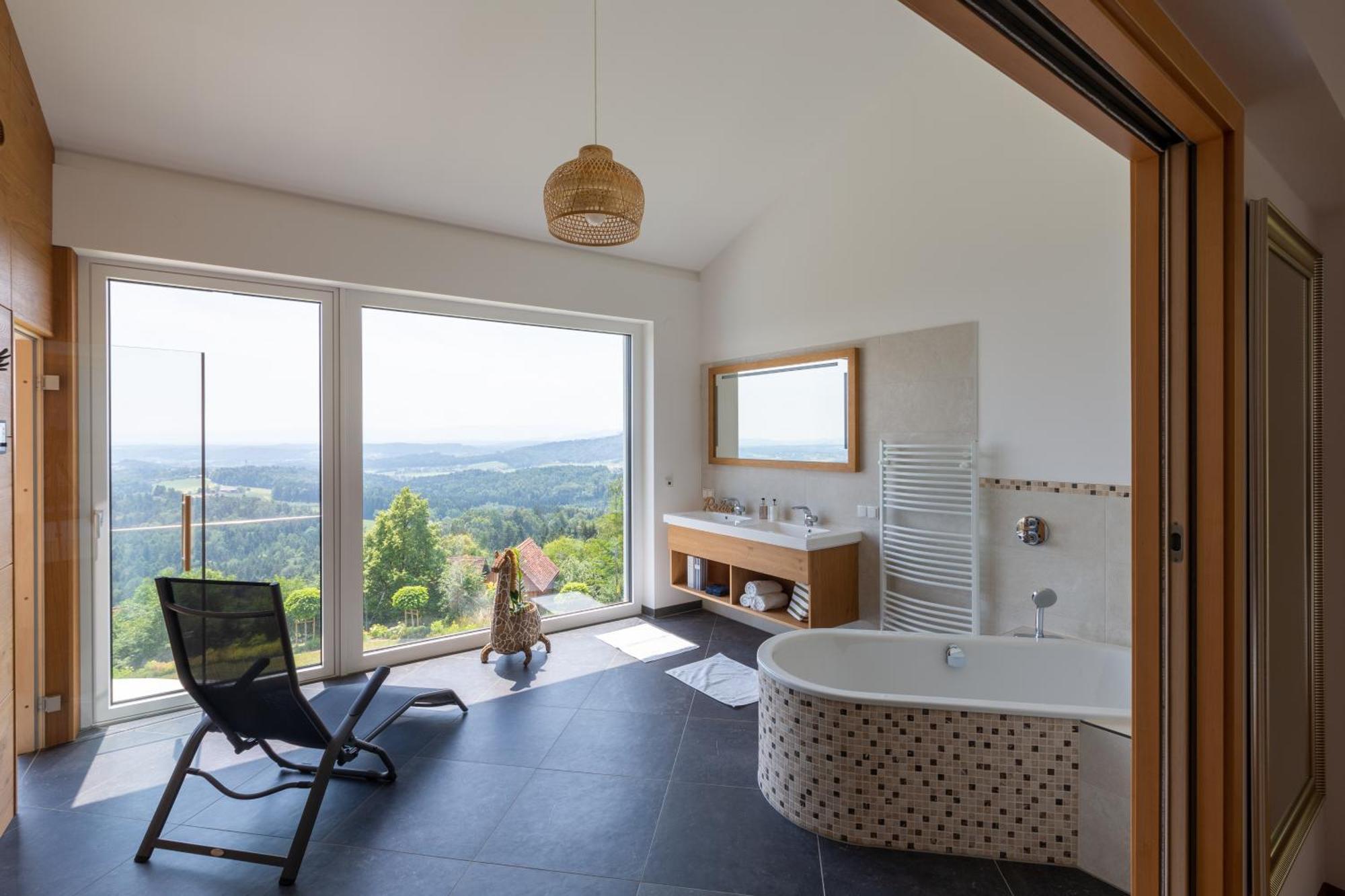 Greim15 --- Ganzes Ferienhaus Mit Fernsicht, Pool, Wellness Deutschlandsbergi járás Kültér fotó